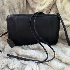 Vintage Coach Bonnie Cashin Basic Bag Black Leather